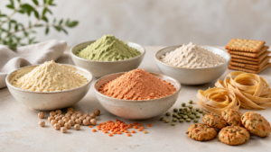 Farine di legumi per bakery, snack e prodotti gluten-free